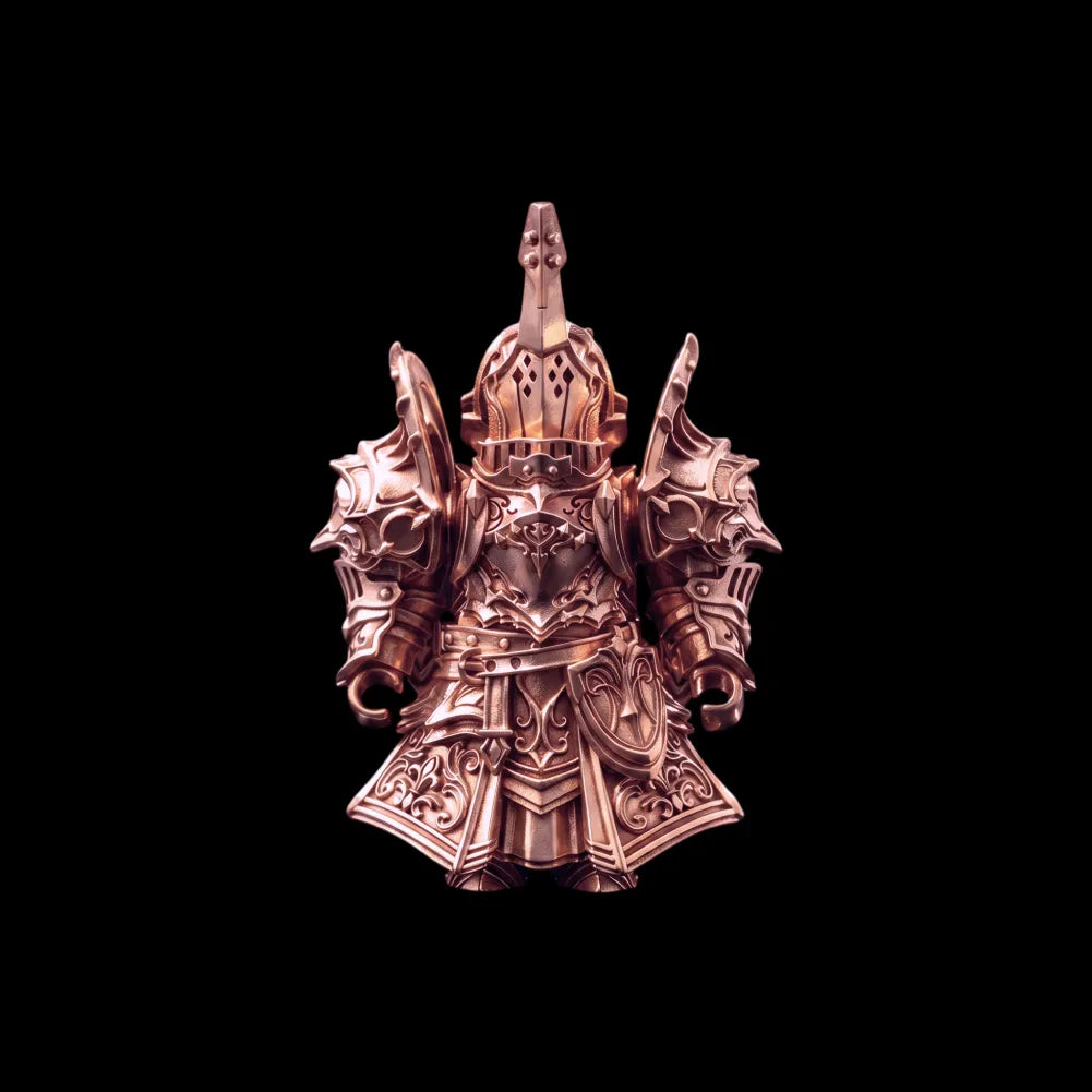 Bastion Knight in 18K RGP - detail view 14