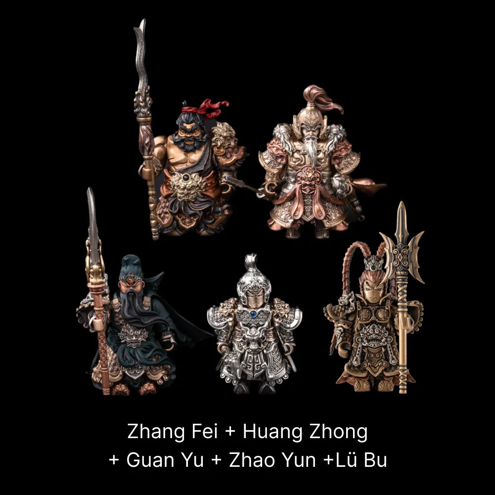 Three Kingdoms figure set featuring Huang Zhong