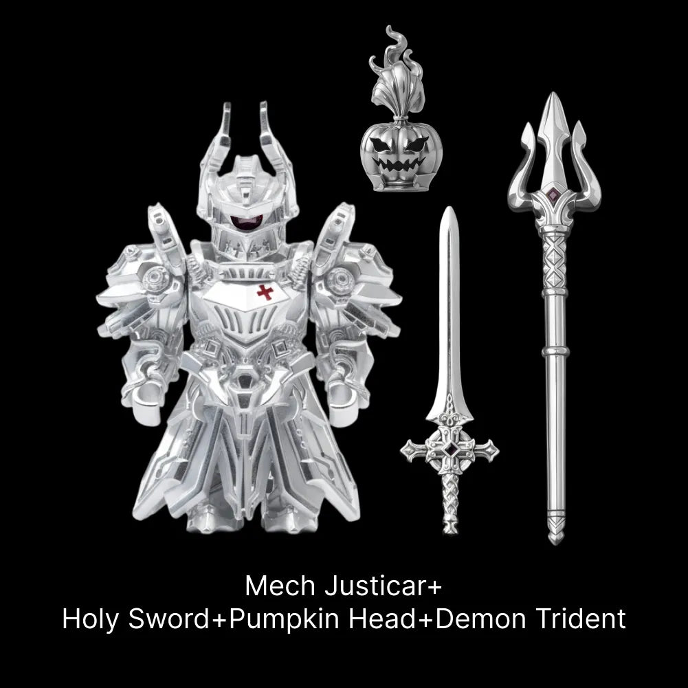 Mech Justicar in Silver - detail view 06