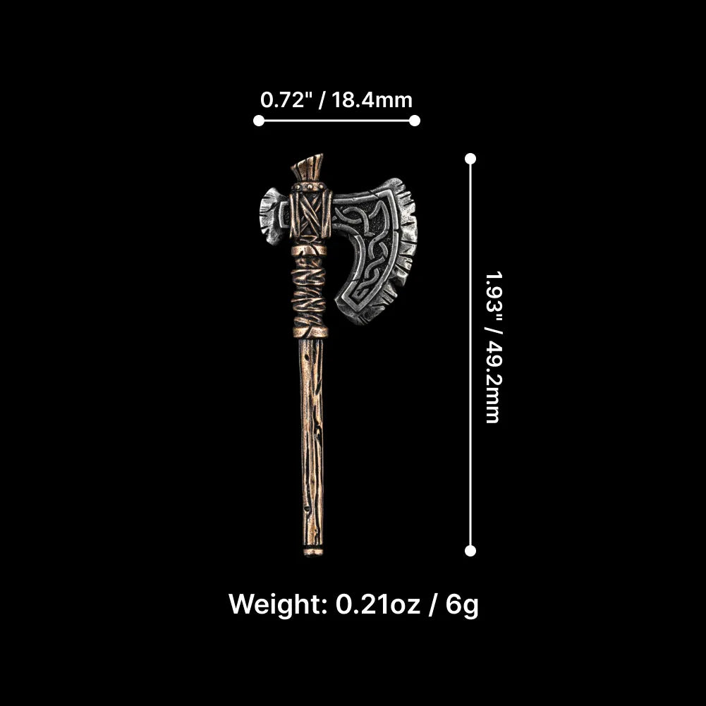 Viking Raider in Oxidized Silver - detail view 15