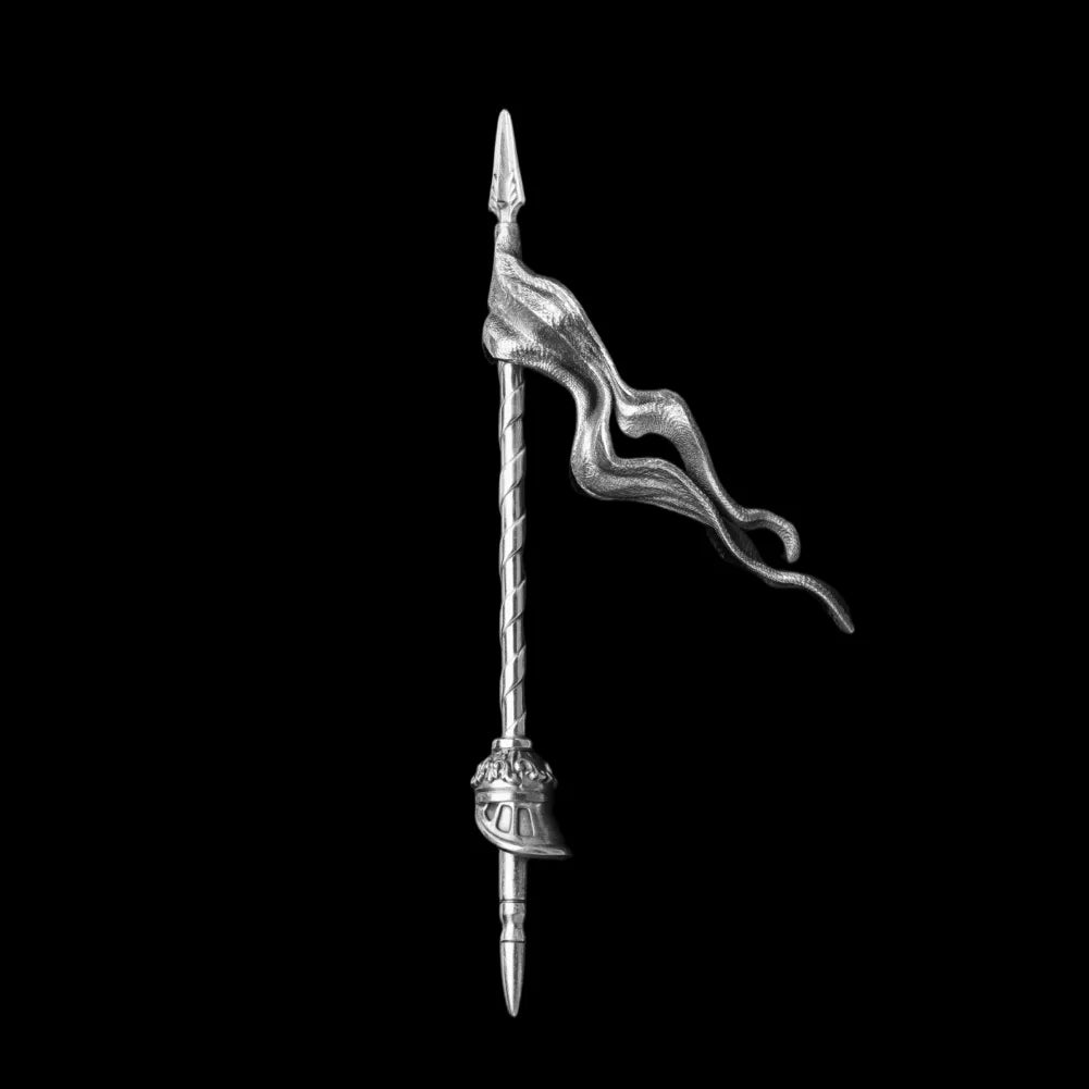 Winged Hussar Holy Lance in white bronze