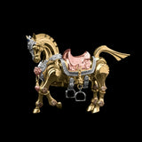 18K Gold With 18K White Gold With 18K Rose Gold Heroic Steed Details 01