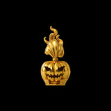 24K Gold Pumpkin Head