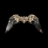 Customized OX.Silver With 14K Gold Heavens Mantle