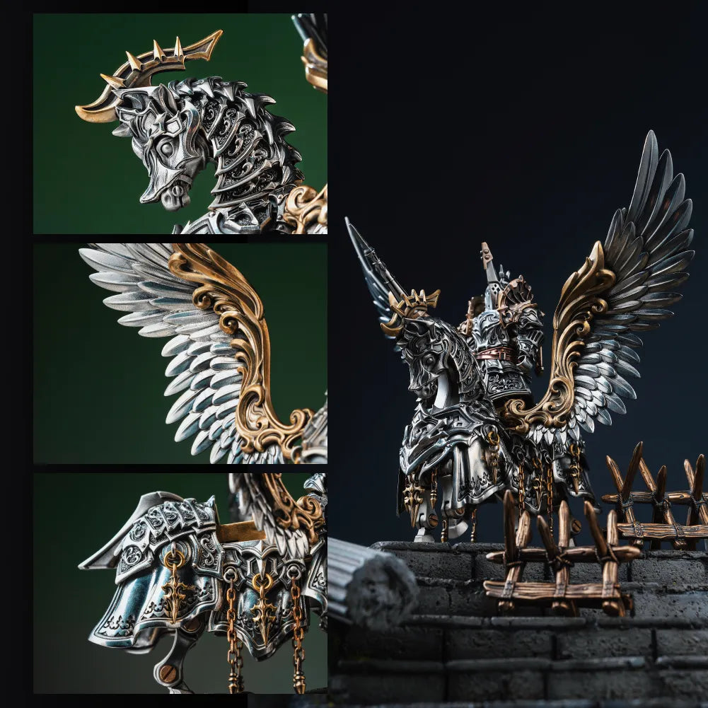Heroic Steed armor detail collage