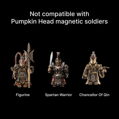 Figure compatibility comparison graphic for a pumpkin head