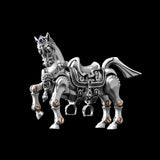 Oxidized Silver Heroic Steed Details 01