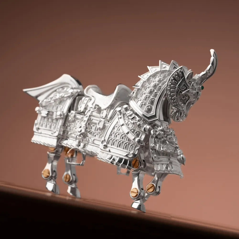 Silver Heroic Steed Details 02