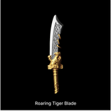 Roaring Tiger Blade against a black background