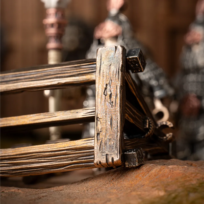 Armory Rack in Bronze and White Bronze - detail view 10