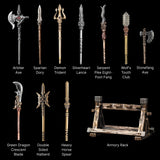 Armory Rack in Bronze and White Bronze - detail view 21
