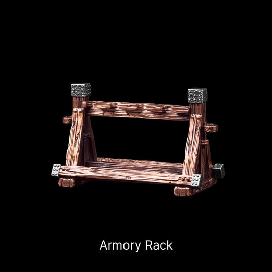 Armory Rack in Copper and White Bronze - main view