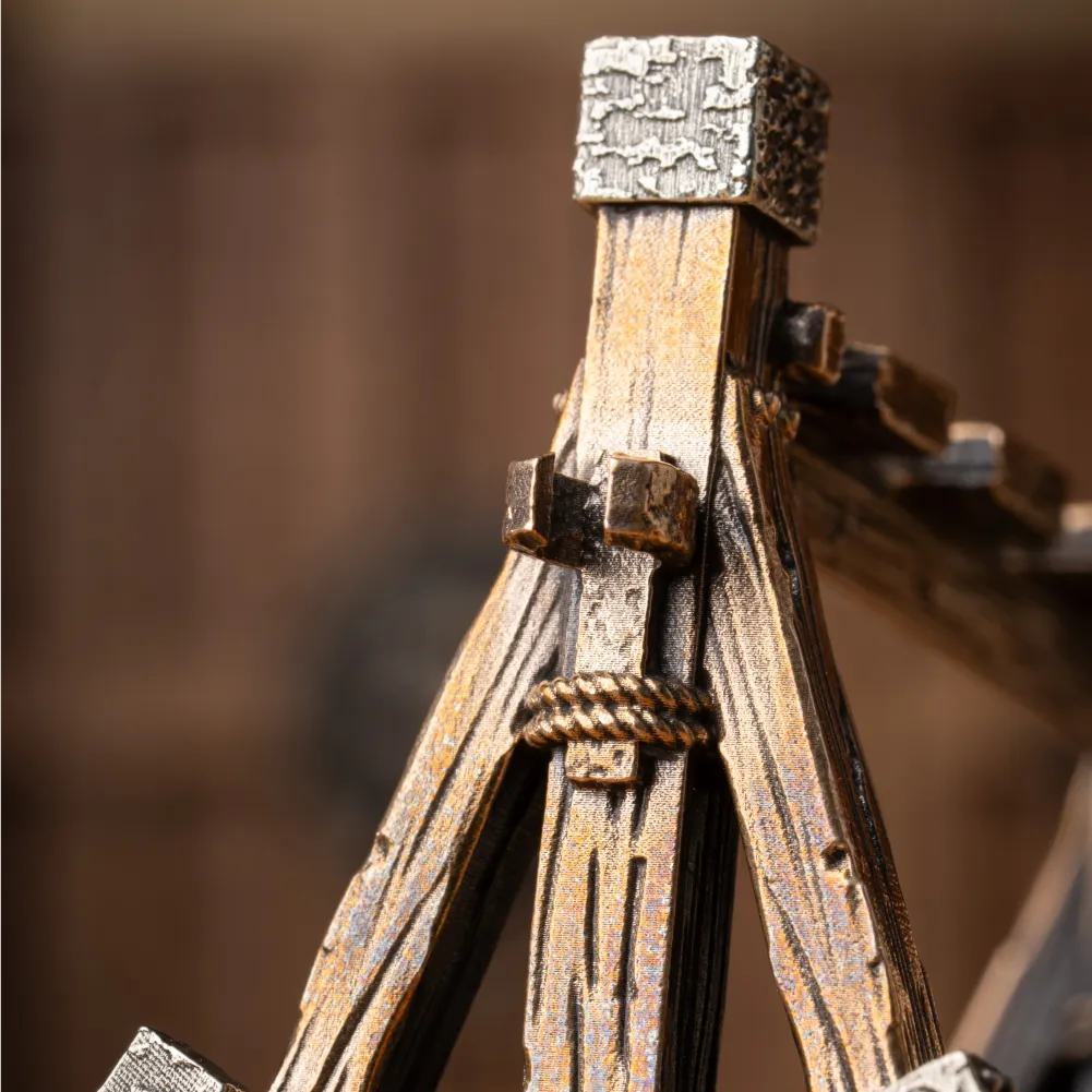 Armory Rack in Oxidized Silver - detail view 06