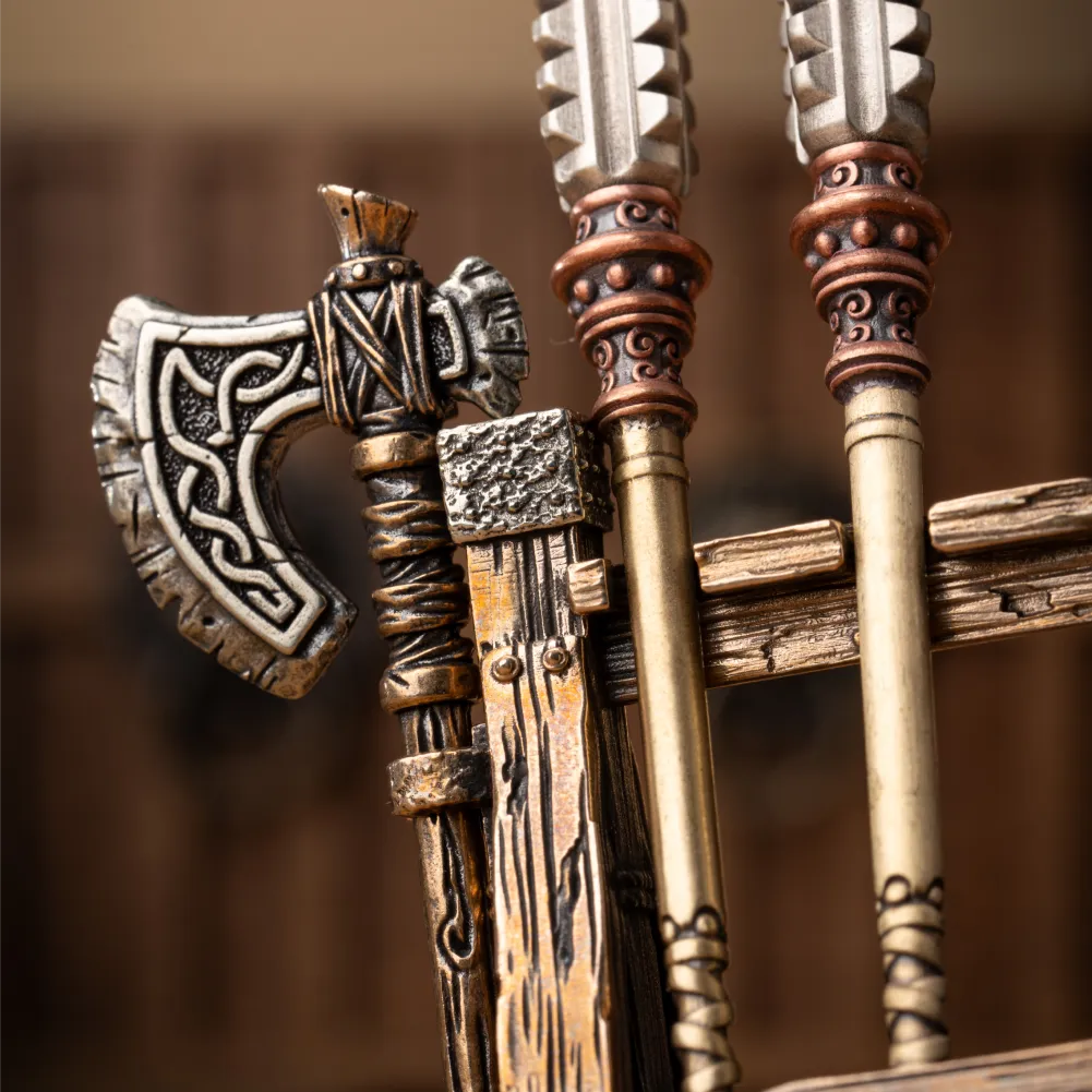 Armory Rack in Oxidized Silver - detail view 07