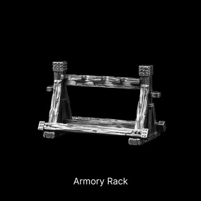 Armory Rack in Oxidized Silver - main view