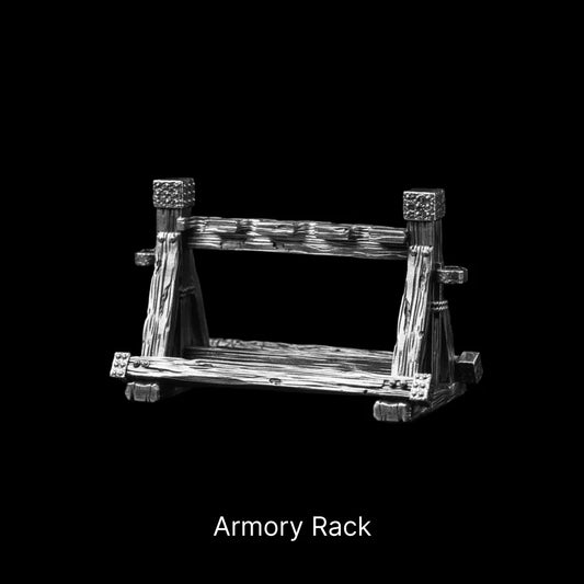 Armory Rack in Oxidized Silver - main view