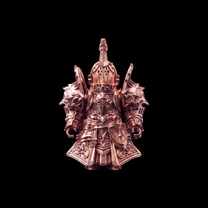 Bastion Knight in 18K RGP - detail view 14