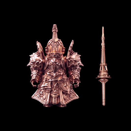 Bastion Knight in 18K RGP - main view