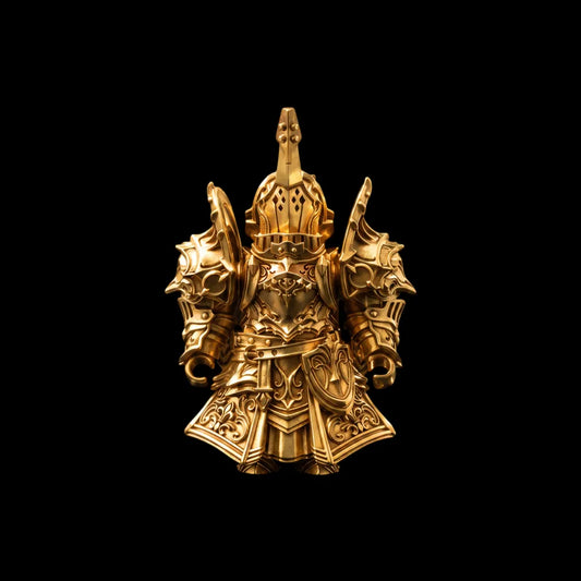 Bastion Knight in 24K Gold - main view