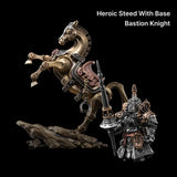 Bastion Knight in Bronze, White Bronze, Copper and Brass - detail view 23