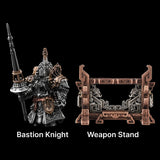 Bastion Knight in Bronze, White Bronze, Copper and Brass - detail view 25