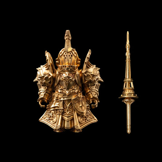 Bastion Knight in Gold Vermeil - main view