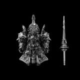 Bastion Knight in Oxidized Silver - main view