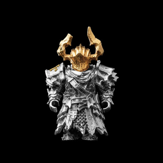 Black Knight in Silver and 18K Gold - main view