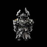 Black Knight in White Bronze and 24K Gold - main view