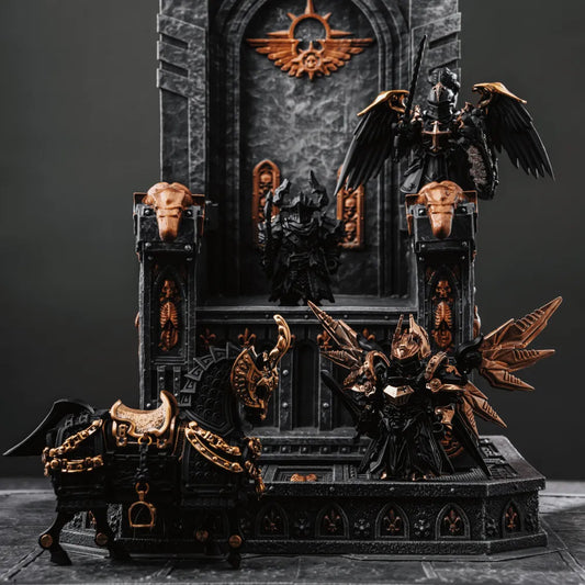 Blackened Magnetic Soldier Collection in Blackened and Brass - main view