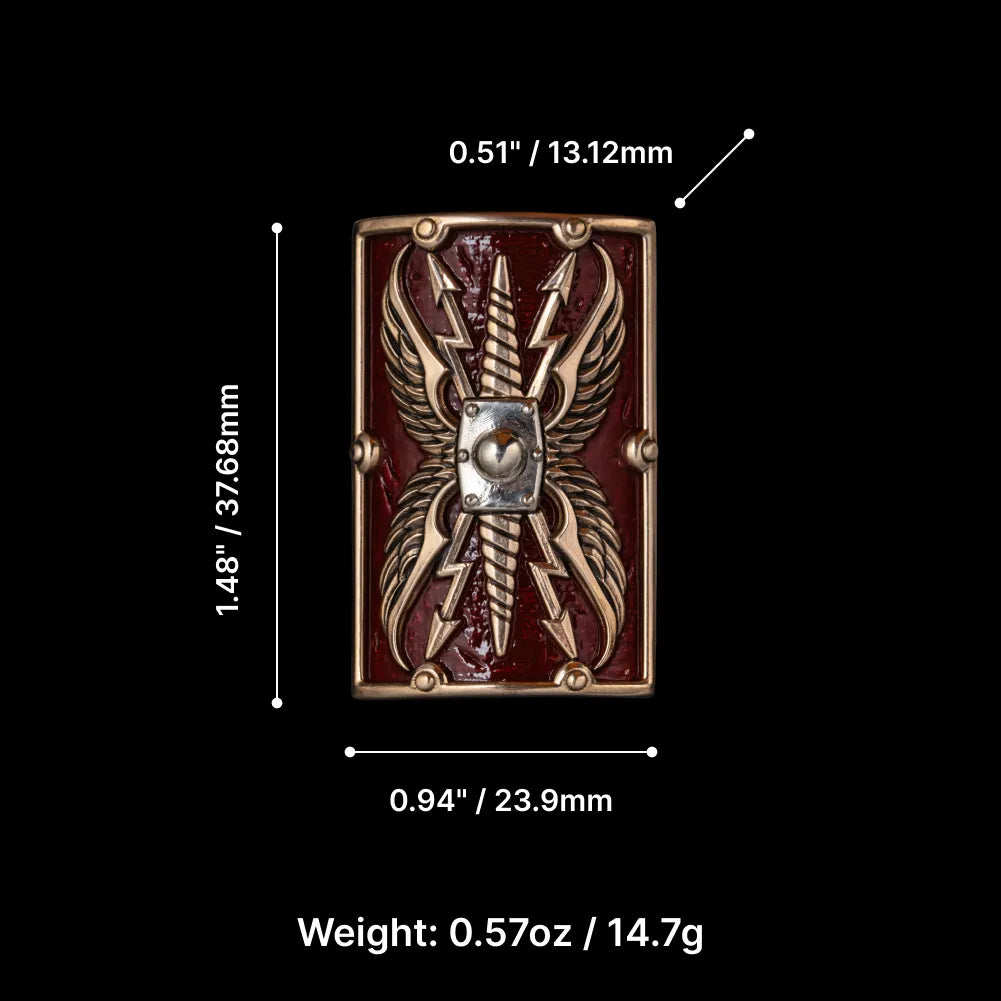 Aegis of Jupiter dimensions diagram