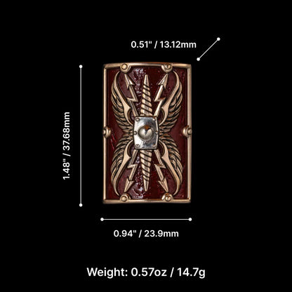 Aegis of Jupiter dimensions diagram