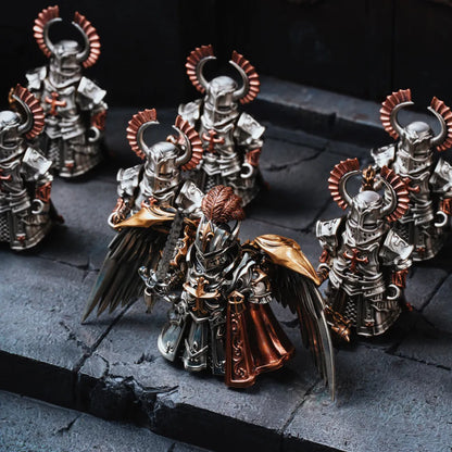 Crimson Templar in Bronze and White Bronze - detail view 04