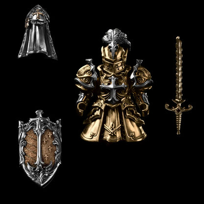 Crimson Templar in Bronze and White Bronze - detail view 16