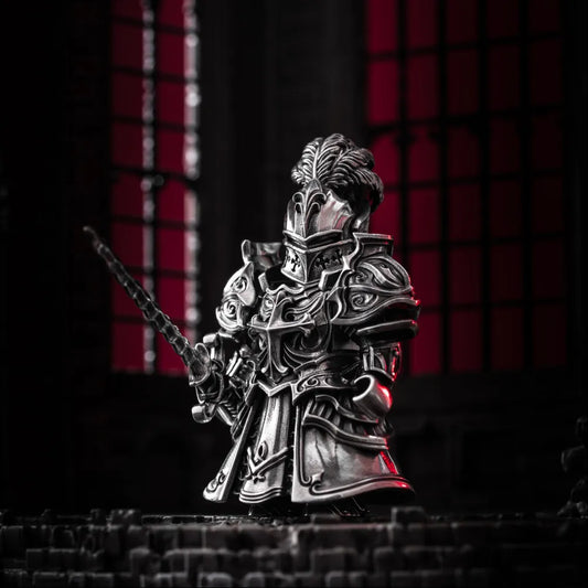 Crimson Templar in Oxidized Silver - detail view 01
