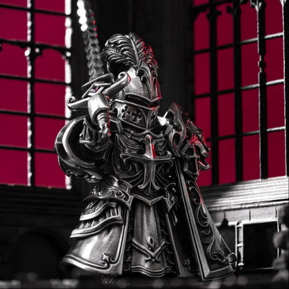 Crimson Templar in Oxidized Silver - detail view 02