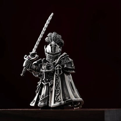 Crimson Templar in Oxidized Silver - detail view 06