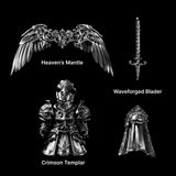 Crimson Templar in Oxidized Silver - detail view 08