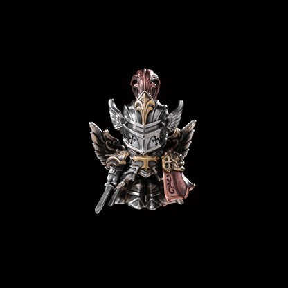 Crimson Templar pendant