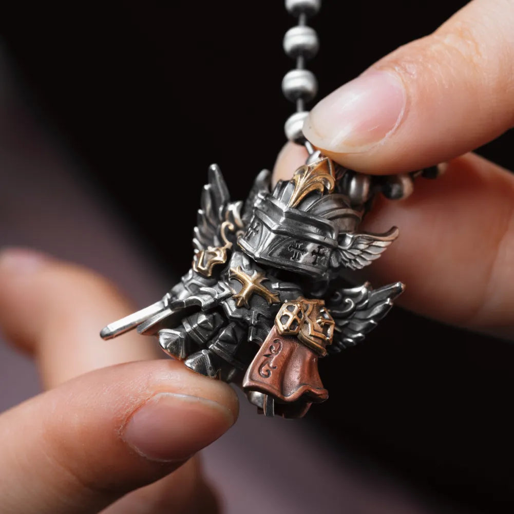 Crimson Templar pendant