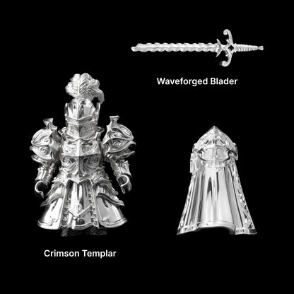 Crimson Templar in Silver - detail view 07