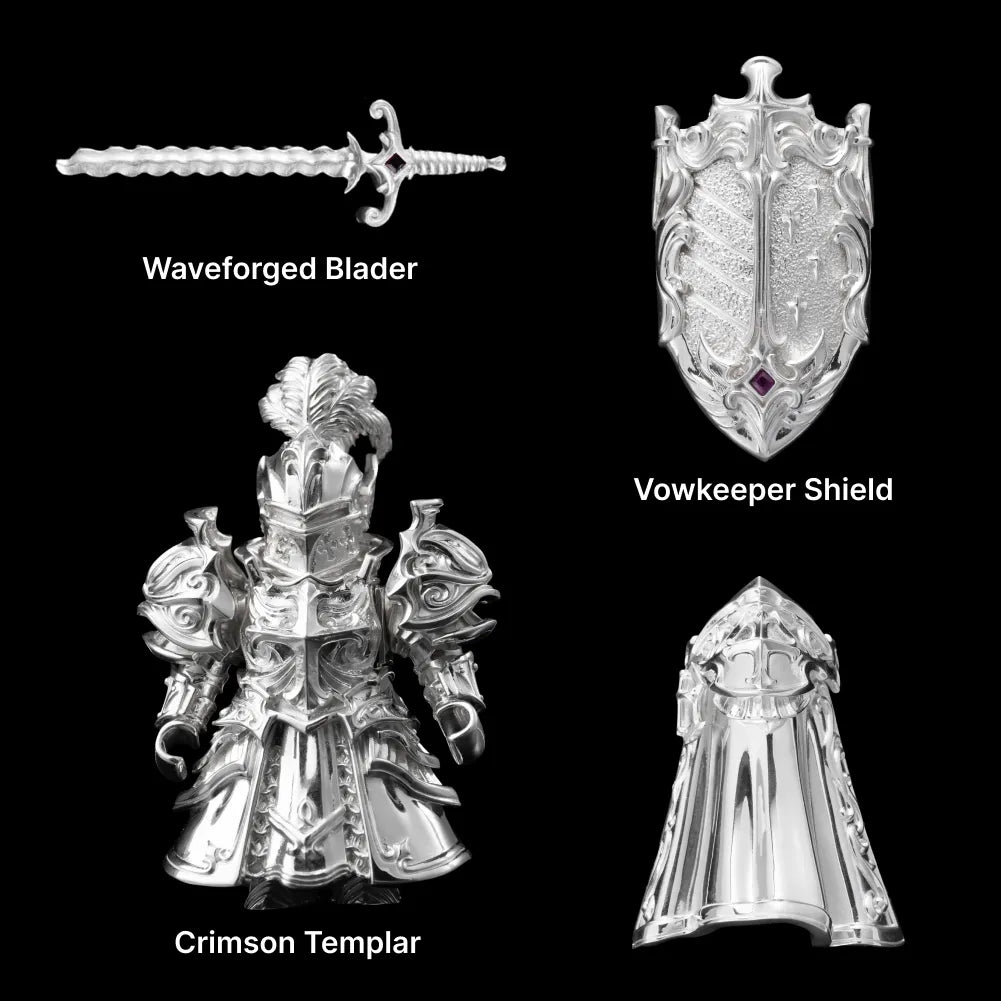 Crimson Templar in Silver - detail view 08