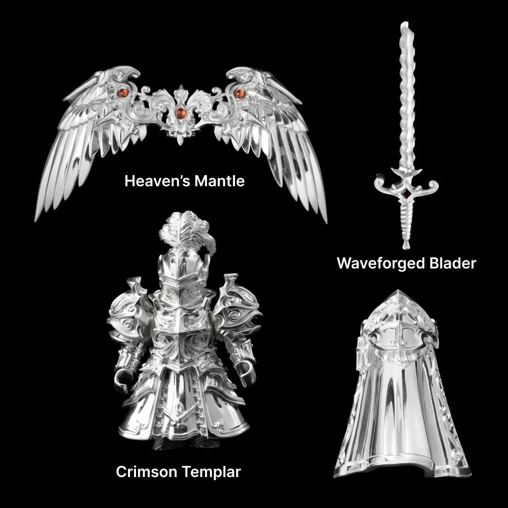 Crimson Templar in Silver - detail view 10