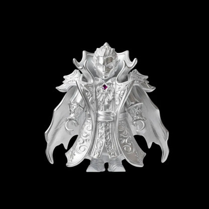 Crimson Vampire in 18K White Gold - main view