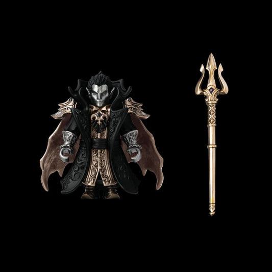 Crimson Vampire in Blackened, Brass and White Bronze - main view