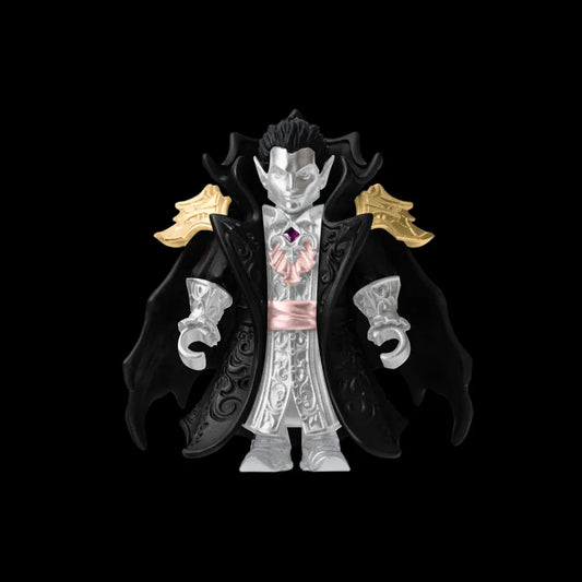 Crimson Vampire in Silver, Blackened, 18K GP and 18K RGP - main view