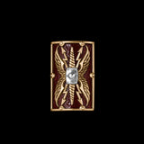 Aegis of Jupiter shield against a black background