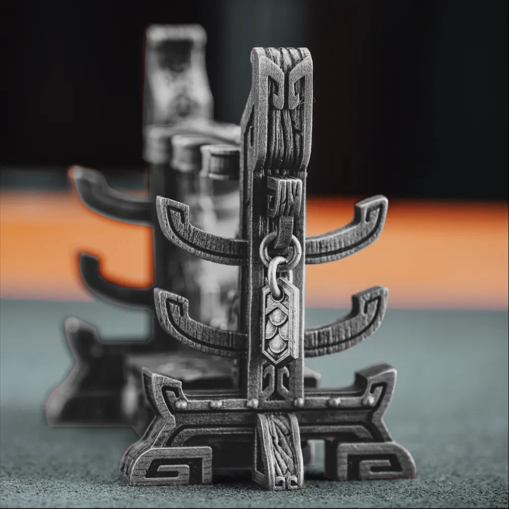 Side view of the Weapon Stand frame