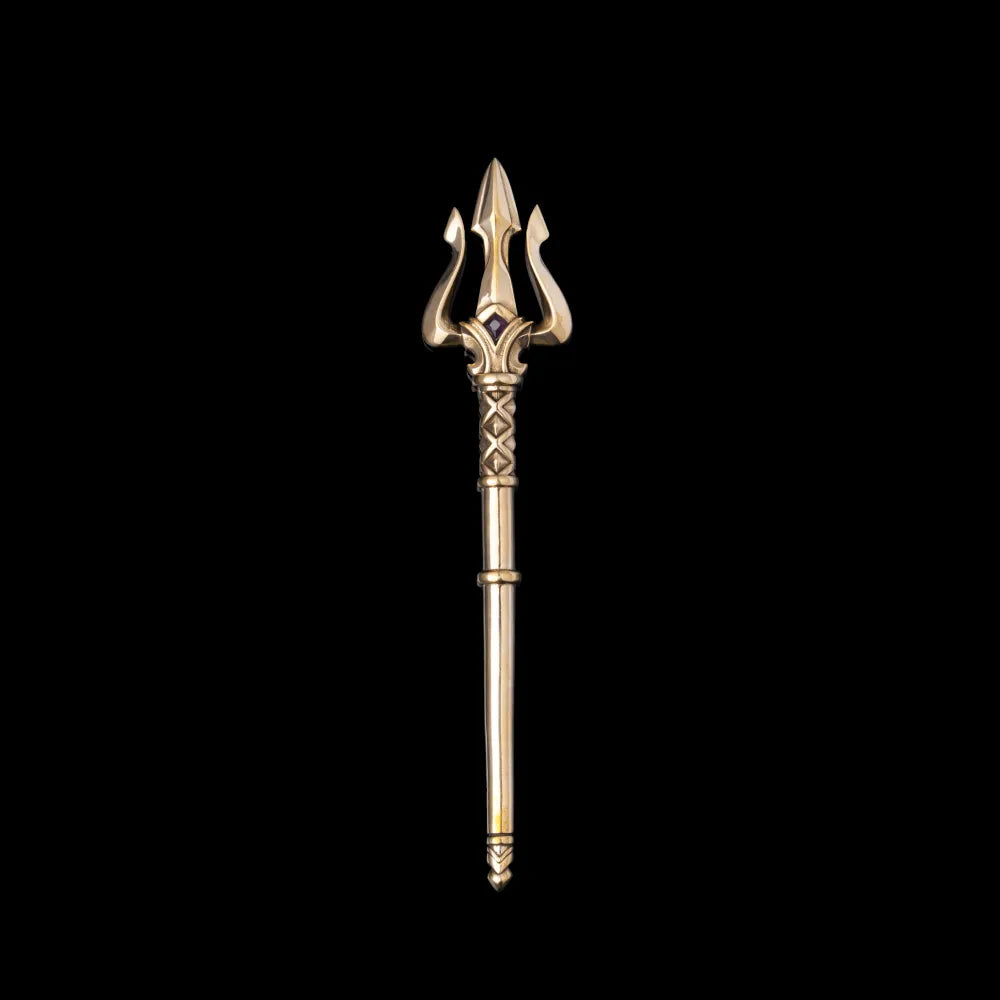 Demon Trident in Brass - main view