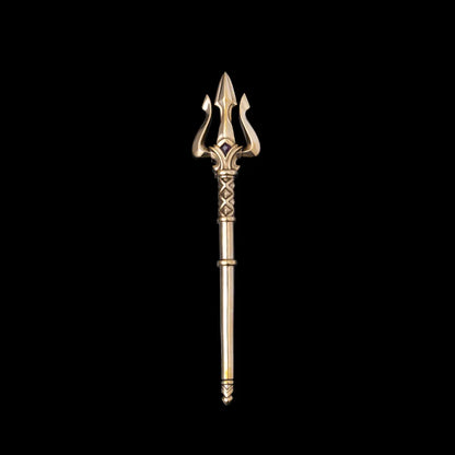 Demon Trident in Brass - main view